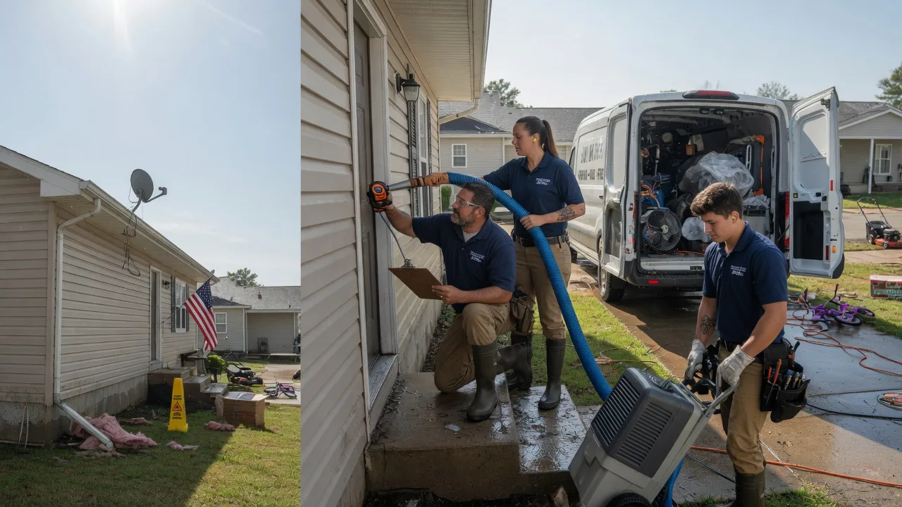 Ceiling Water Damage Restoration in Oneida, TN near me